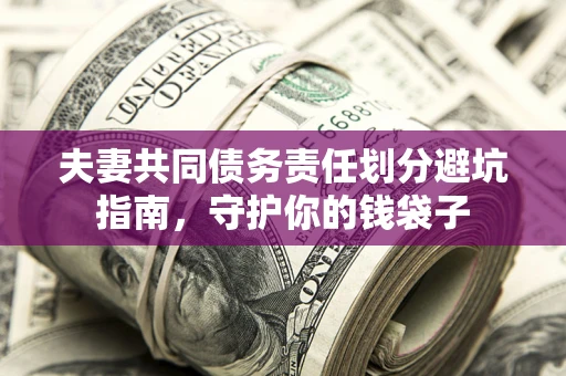 济南夫妻共同债务责任划分避坑指南，守护你的钱袋子