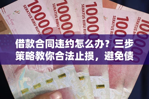济南借款合同违约怎么办？三步策略教你合法止损，避免债务危机升级