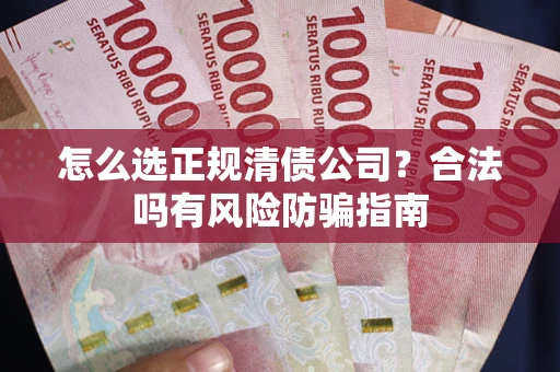 济南怎么选正规清债公司？合法吗有风险防骗指南