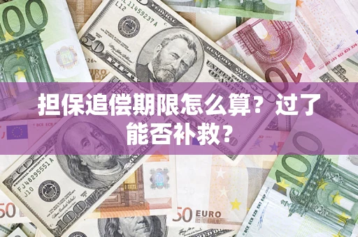 济南担保追偿期限怎么算？过了能否补救？